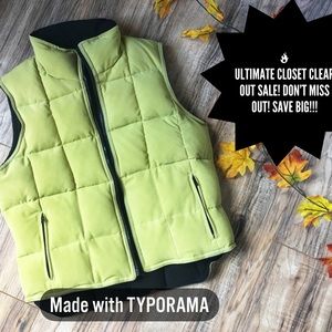 Express Down/WaterFowl Fill Reversible Puffer Vest